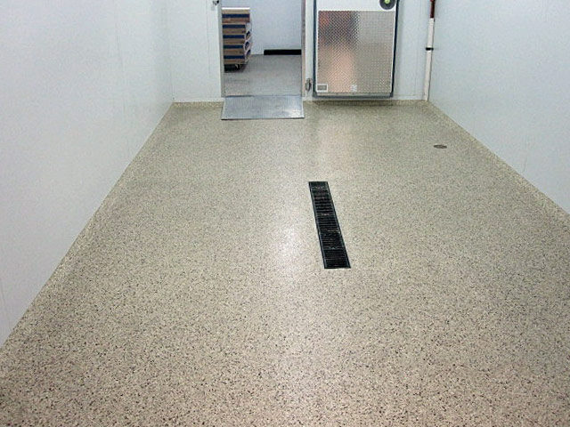 Seamless Flooring System for Refrigerated Storage Areas