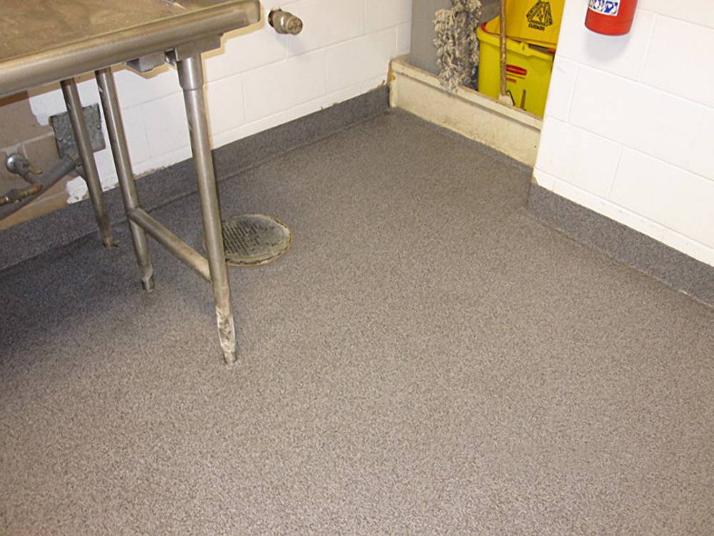 Integrated seamless cove for better sanitation.