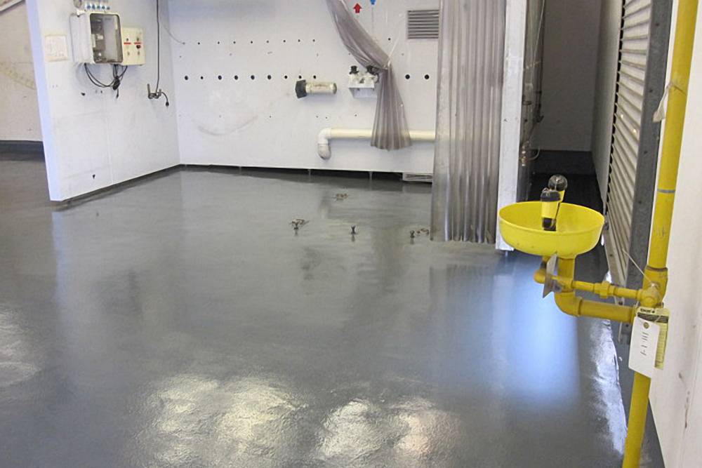 The epoxy mortar system is tough too, and will resist abrasion and damage from impacts.