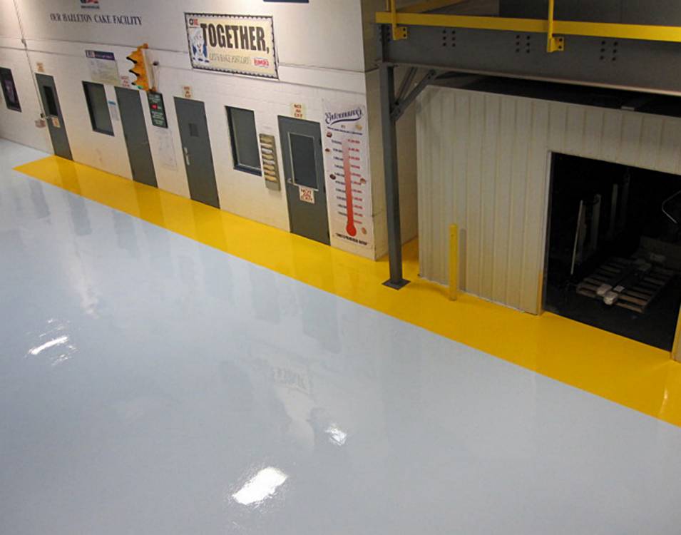 Yellow colors were carefully applied to delineate walk areas.