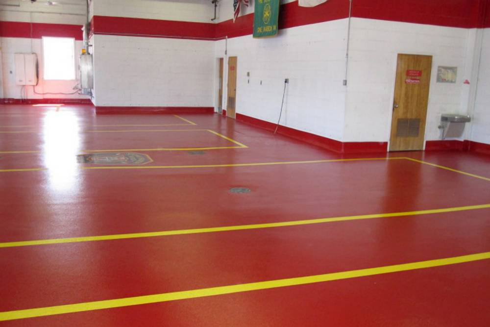 Many color options are available. No need for a plain gray floor unless that's what you want.