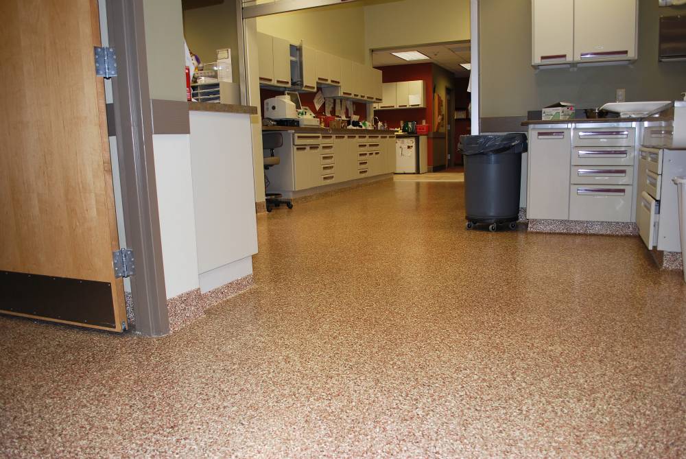 These durable finishes can hold up to harsh cleaning techniques and chemicals.